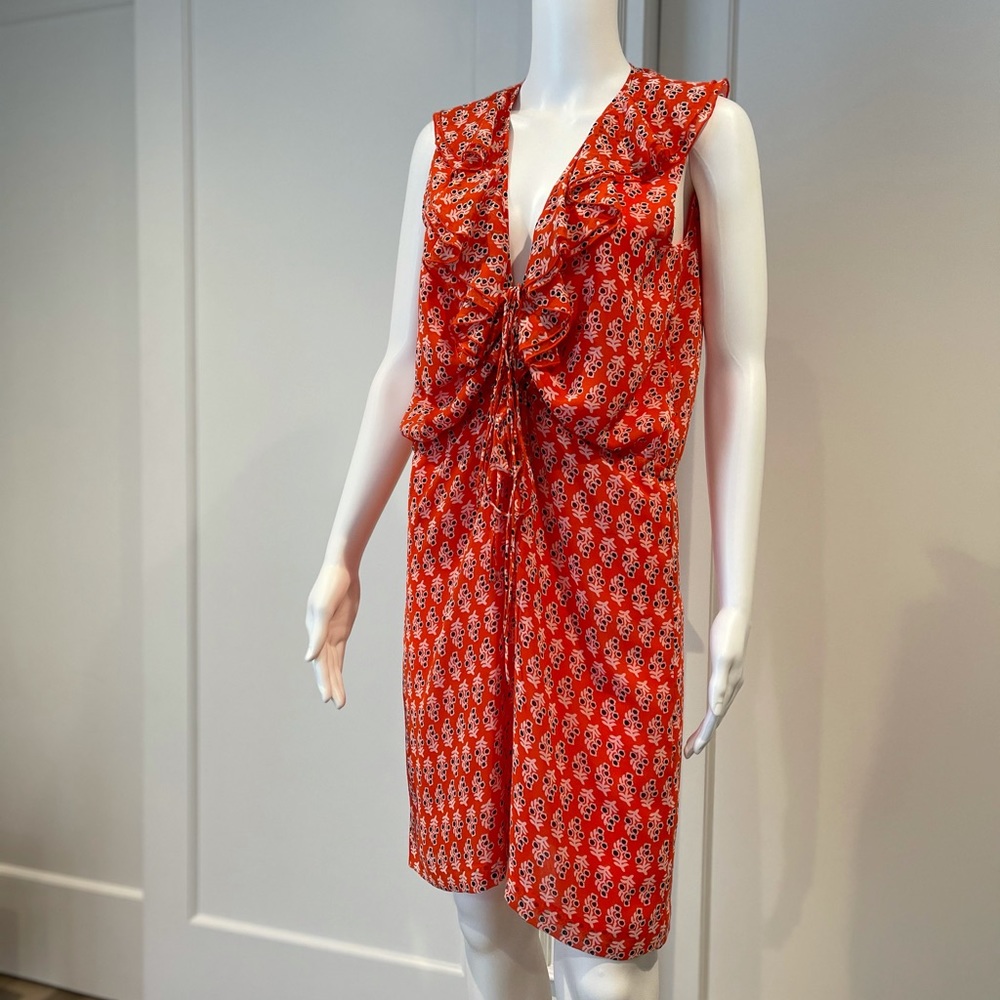New Tory Burch Red Summer Dress 6